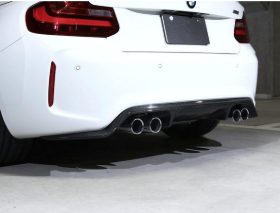 Custom Carbon Fiber BMW 3d Performance Diffuser